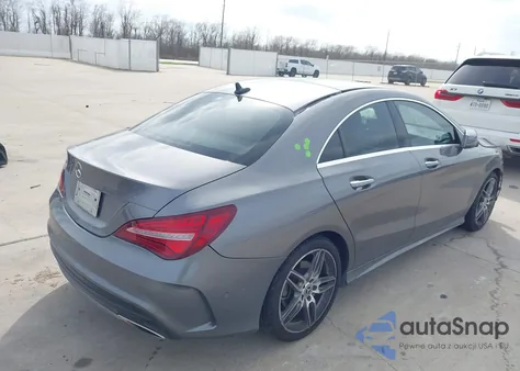 2018 Mercedes-Benz Cla 250 z USA, uszkodzony, nr VIN WDDSJ4EB7JN610334